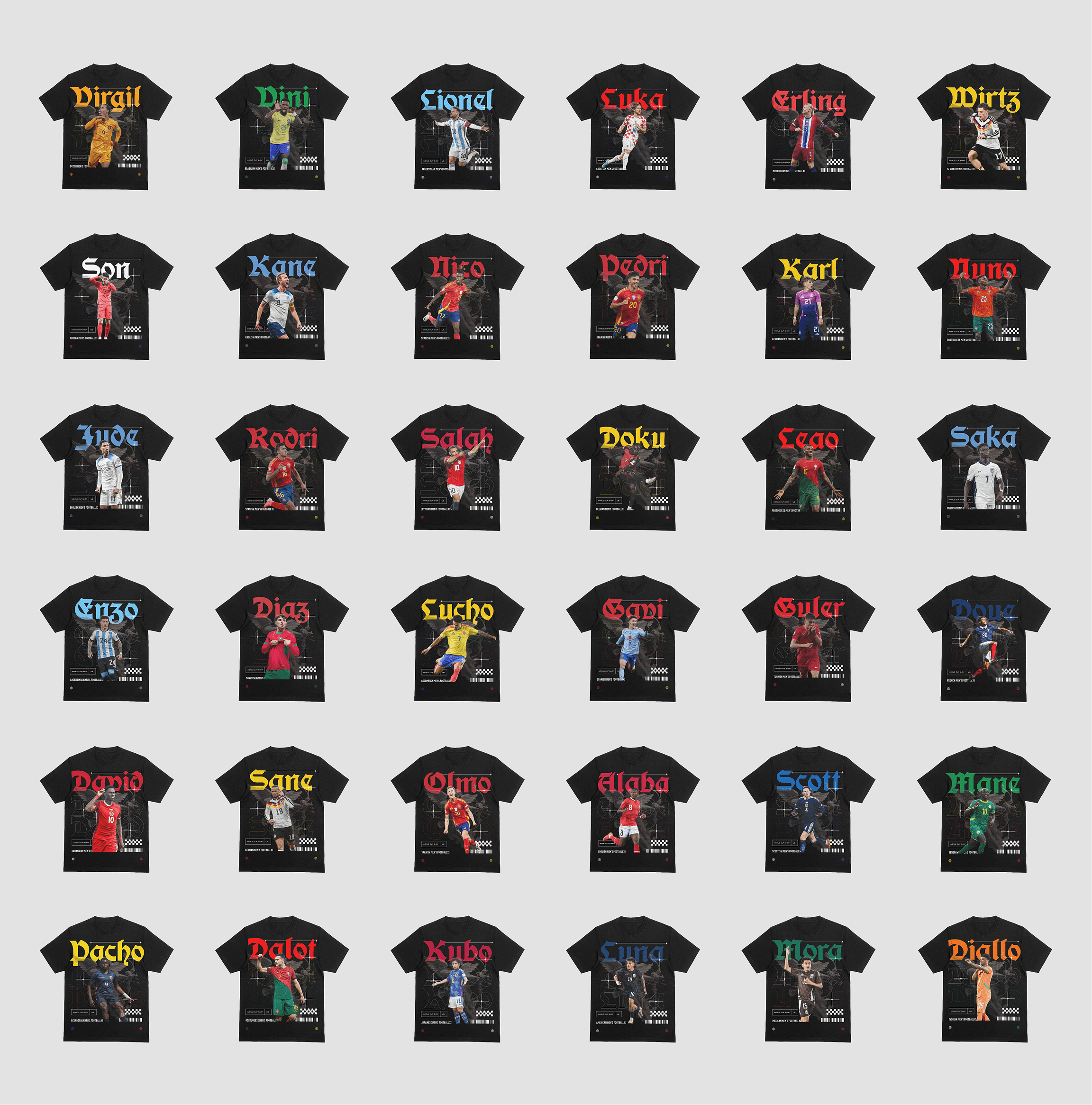 World Cup Shop collection preview