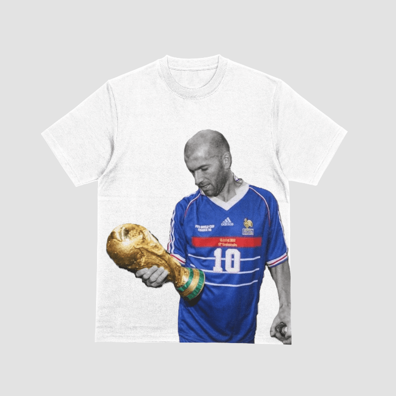 Zinedine Zidane — Legends XI Tee (White)